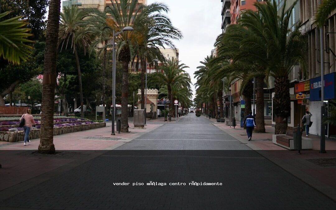 vender piso málaga centro rápidamente